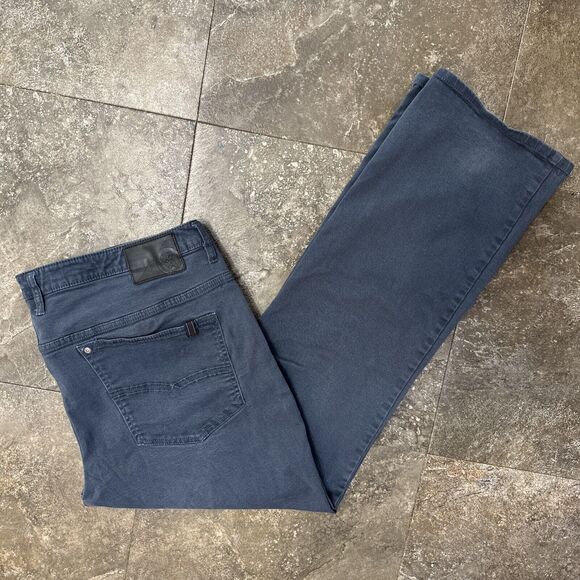 Buffalo David Bitton Other - Buffalo David Bitton Sam X Jeans Men's 40x30 Blue Slim Straight Stretch Denim
